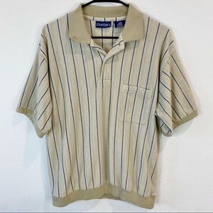 Vintage Puritan Striped Collar Shirt